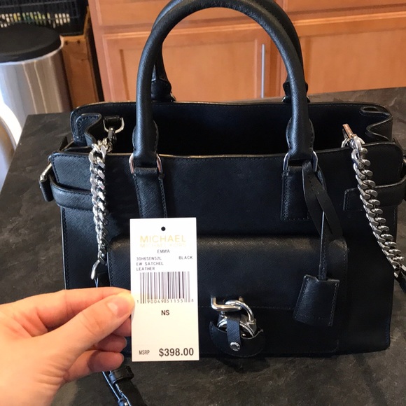 *SOLD* Michael Kors Emma Satchel - Picture 2 of 8